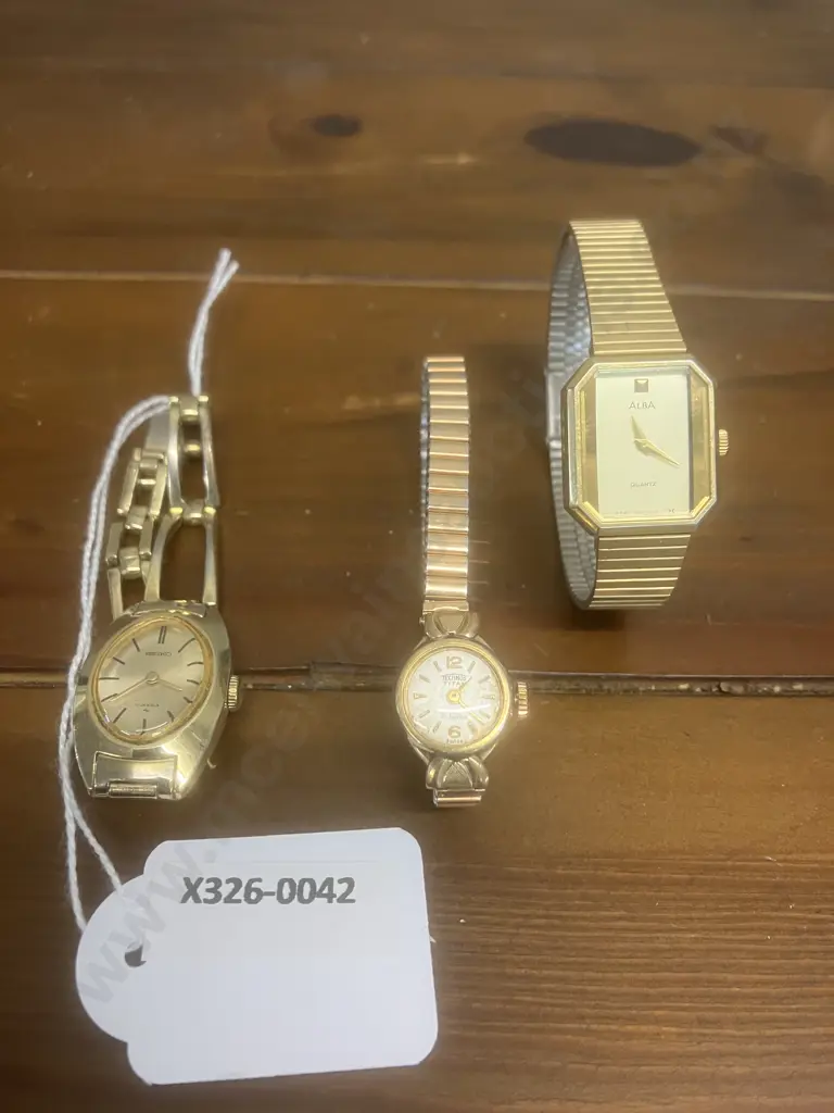 Vintage Technos Titan Ladys' Watch, Seiko & Alba Ladies Watches Image 1++