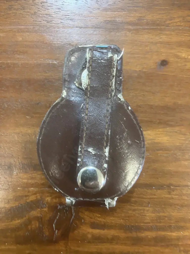 Vintage Quartz Belt Watch With Leather Case Image 1++