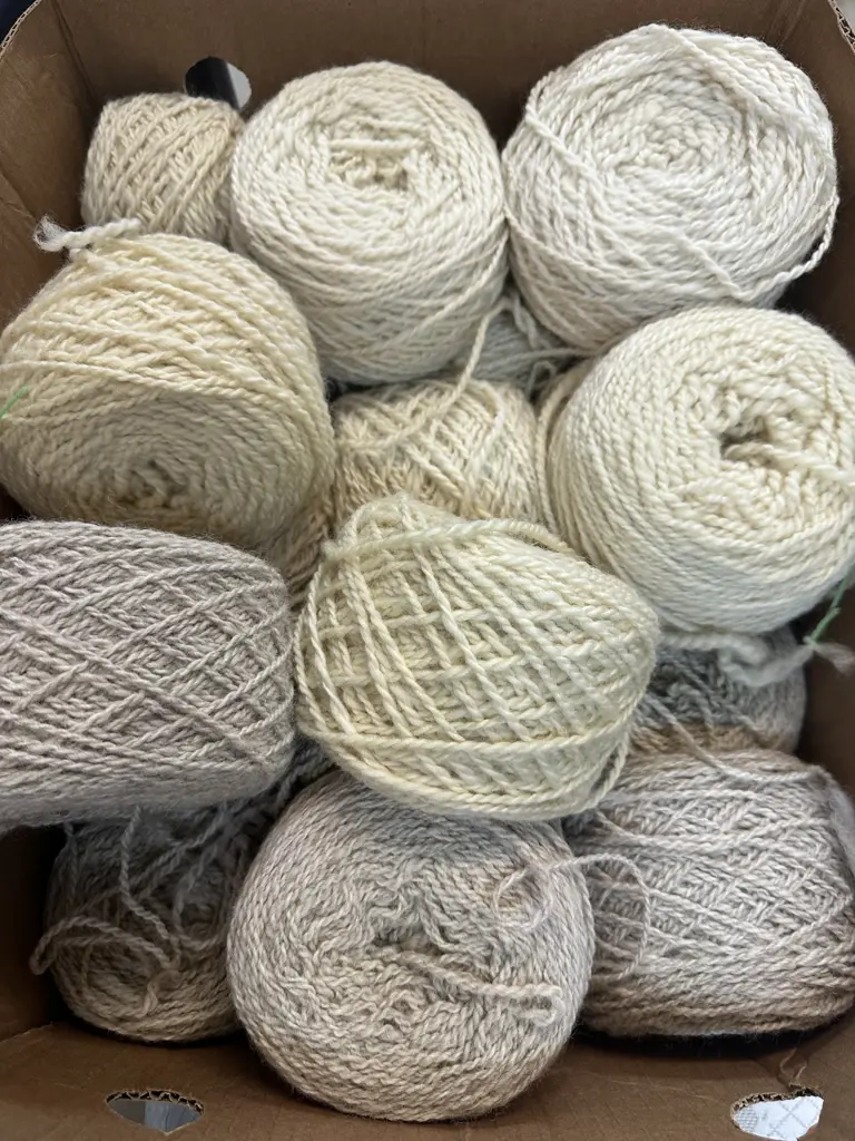 Box Lot Of Assorted Wool Image 1++