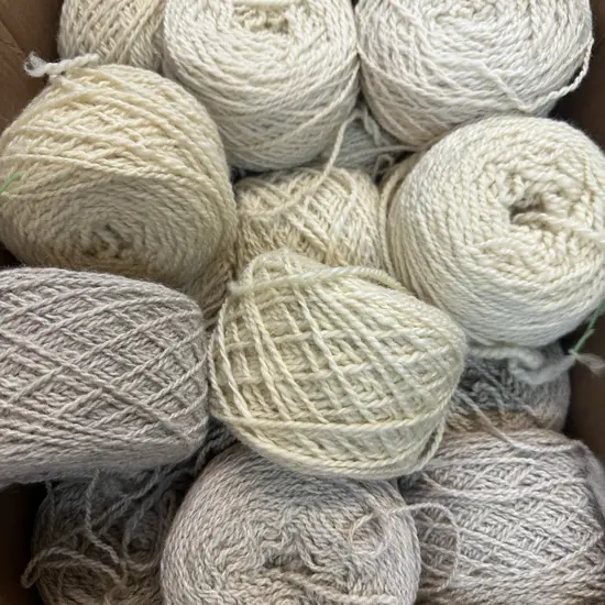 Box Lot Of Assorted Wool
