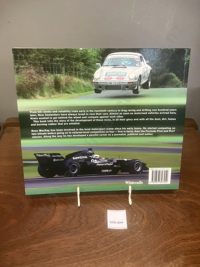 RACING: A History of Motorsport in New Zealand by Ross Mackay, 2007 First Edition Softcover Image 1++