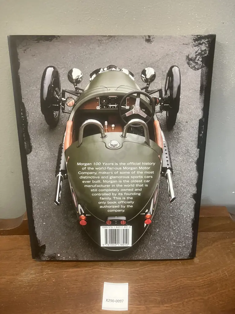 Morgan 100 Years: The Official History of the World's Greatest Sports by Charles Morgan, 2012 Hardcover With Dust Jacket Image 1++