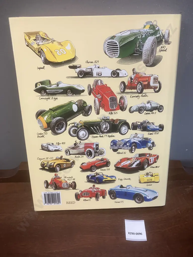 Historic Racing Cars of New Zealand by Graham Vercoe, 2001 Hardcover With Dust Jacket. Reed Publishing Image 1++