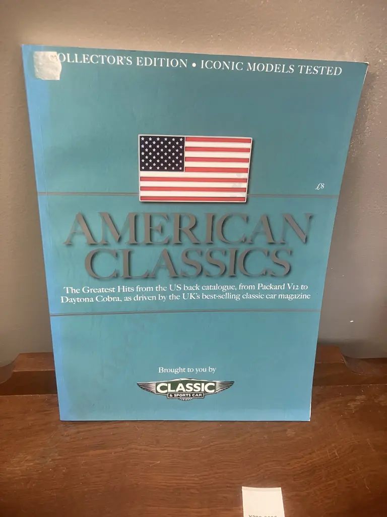 Rare UK Classic & Sports Car Magazine Collector's Edition, American Classics, Iconic Models Tested, 2018 Image 1++