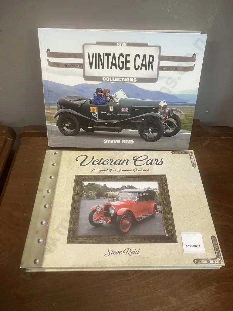 Kiwi Vintage Car Collections & Veteran Cars Amazing NZ Collections by Steve Reid, Hardcovers Image 1++