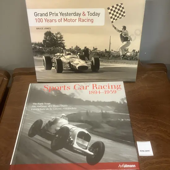 Brian Laban Sports Car Racing 1894-1959 & Bruce Jones Grand Prix Yesterday & Today - 100 Years of Motor Racing