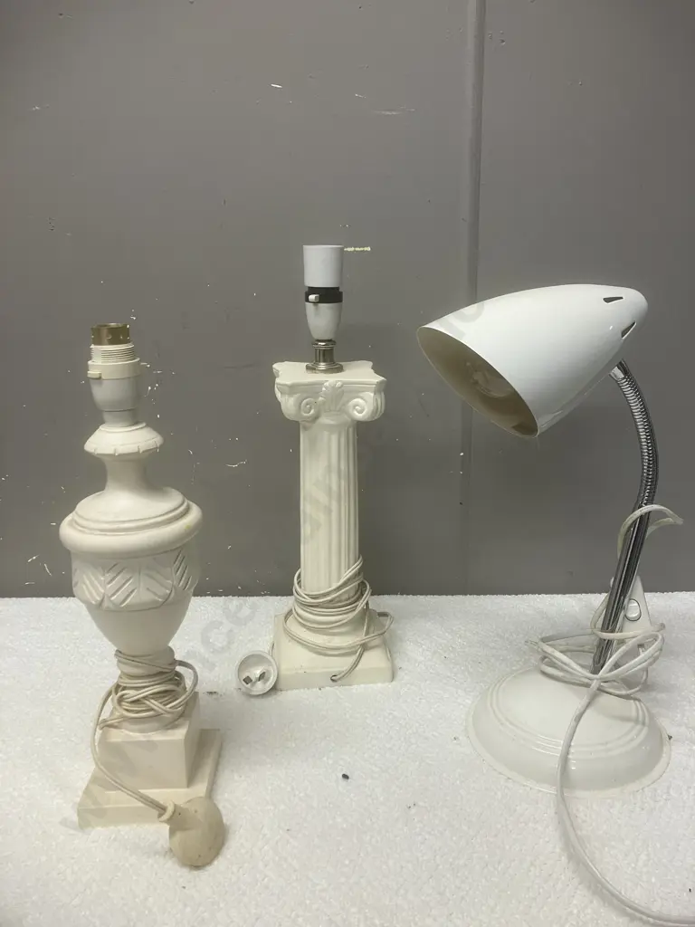 Three Table Lamps Image 1++