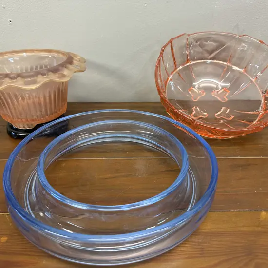 Selection Of Vintage Glass Items