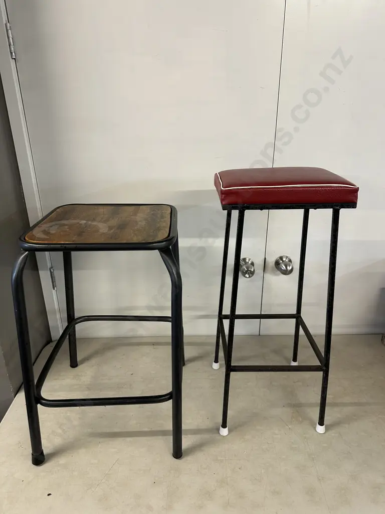 Vintage Stools Including Retro & Industrial Style Image 1++