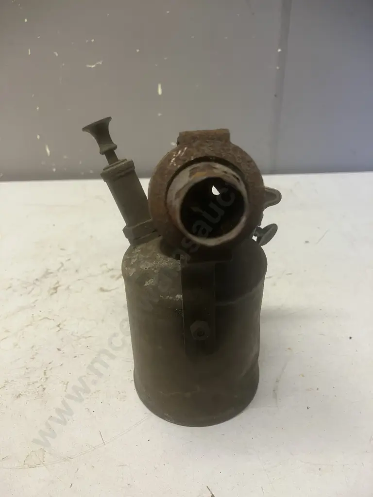 Vintage Primus Kerosene Brass Blow Torch Made In Sweden - 1950's Image 1++