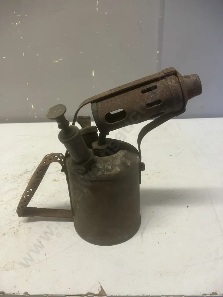 Vintage Primus Kerosene Brass Blow Torch Made In Sweden - 1950's Image 1++