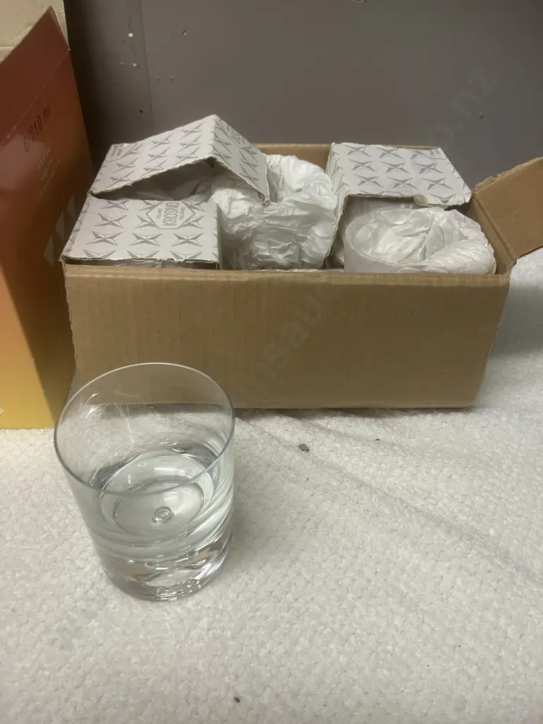 Three Boxed Glass Sets Image 1++