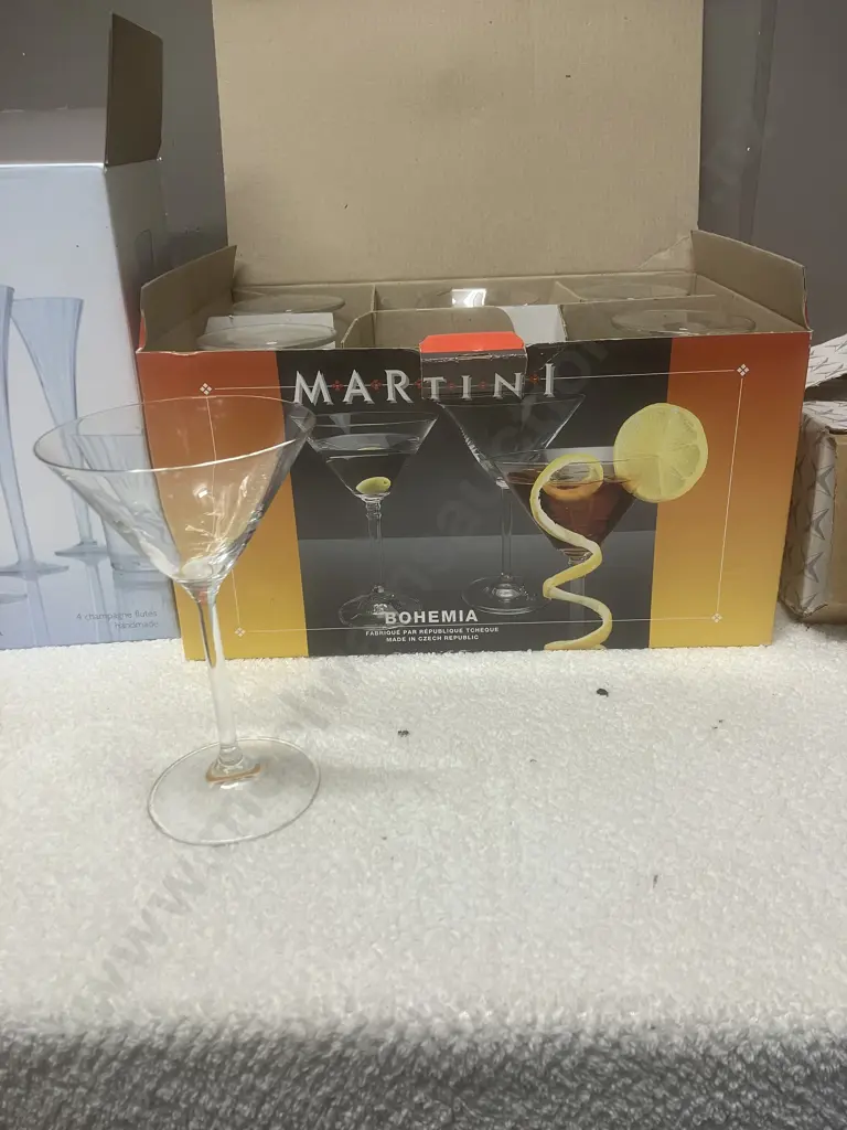 Three Boxed Glass Sets Image 1++