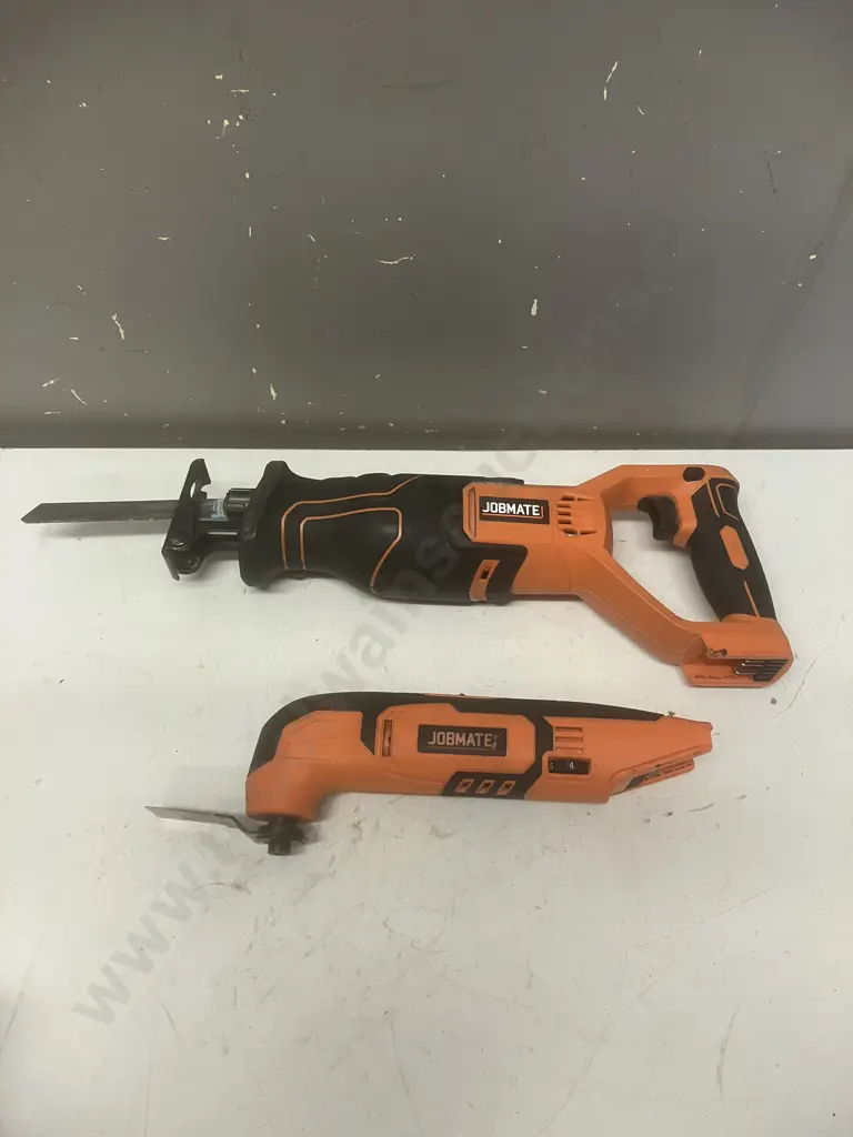 Jobmate 18V Cordless Reciprocating Saw & Oscillating Multi-Tool - Skins Only Image 1++