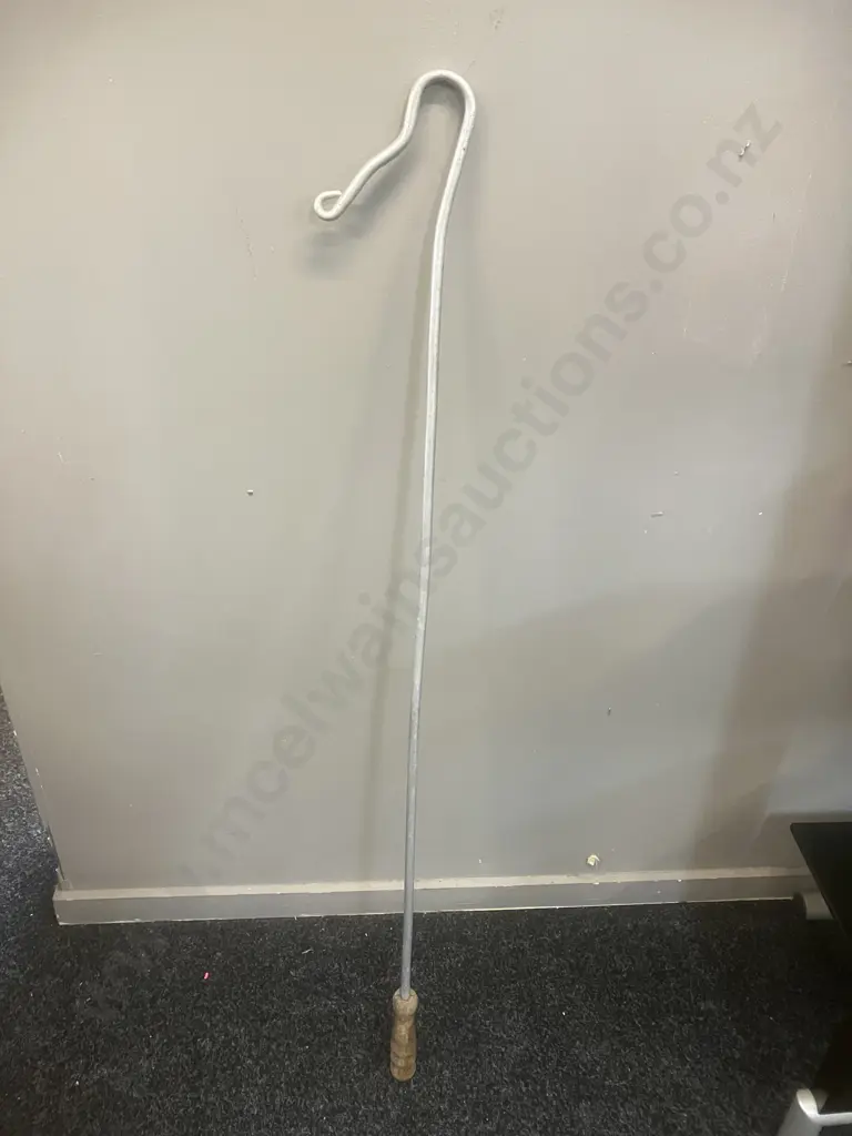 Aluminum Shepherds Crook - 114cm Image 1++