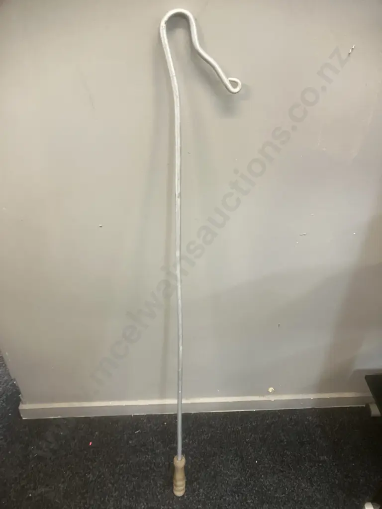 Aluminum Shepherds Crook - 114cm Image 1++
