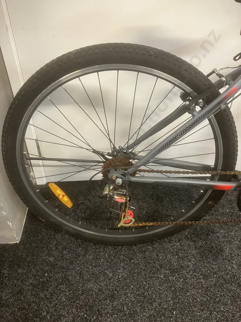 MZ Bike Coloured Black, Red & Grey Image 1++