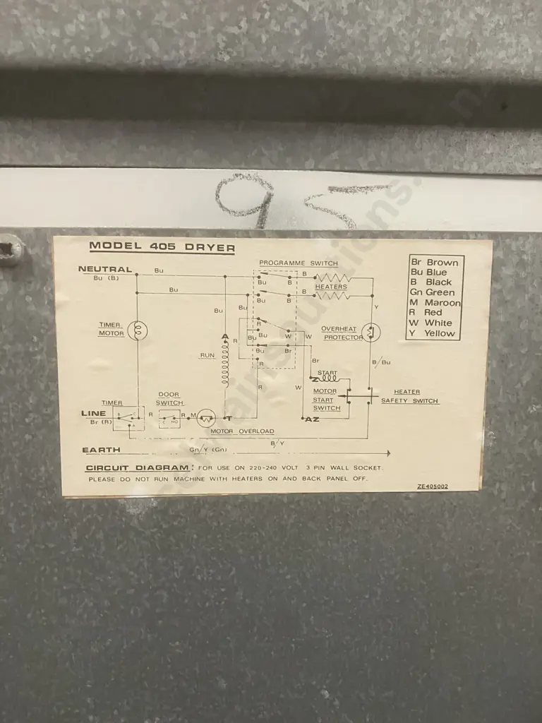 Vintage Fisher & Paykel Whiteway 405 Clothes Dryer Image 1++