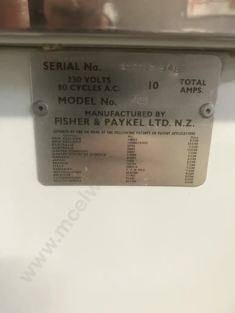 Vintage Fisher & Paykel Whiteway 405 Clothes Dryer Image 1++