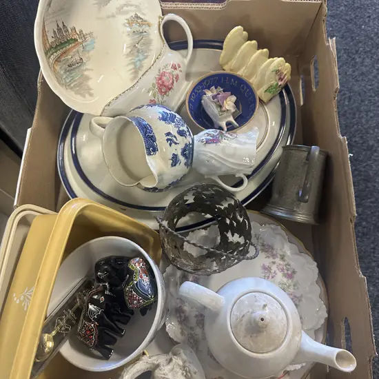Assorted China & Vintage Items