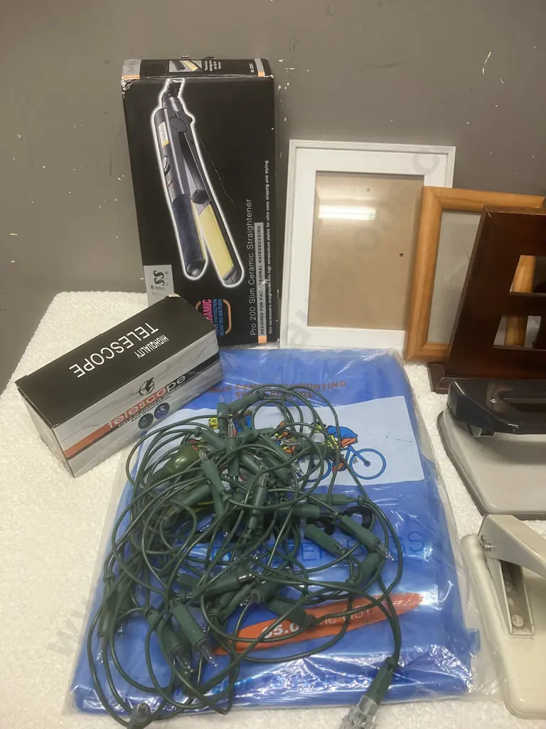 Box Lot Hole Punches, Frames Etc Image 1++