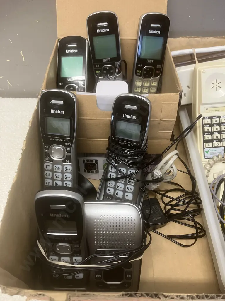 Box Lot - Phones, Cables Etc Image 1++