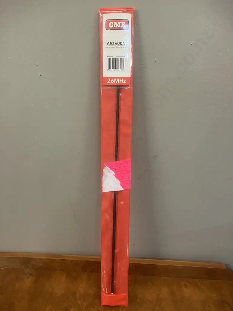 GME Antenna 600mm Fibreglass Whip Black 26Mhz - AE2400N Image 1++