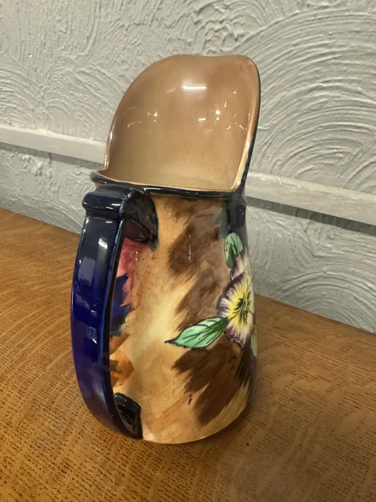 Art Deco H&K Tunstall Viola Pattern Jug H22cm. Image 1++