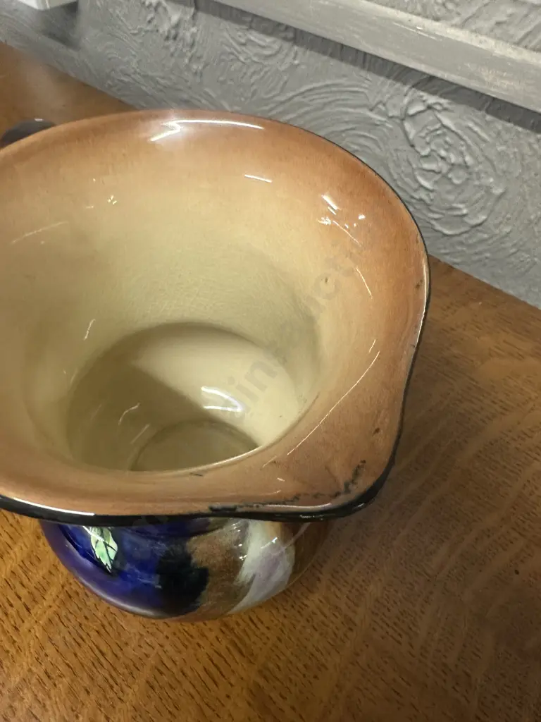 Art Deco H&K Tunstall Viola Pattern Jug H15cm. Image 1++