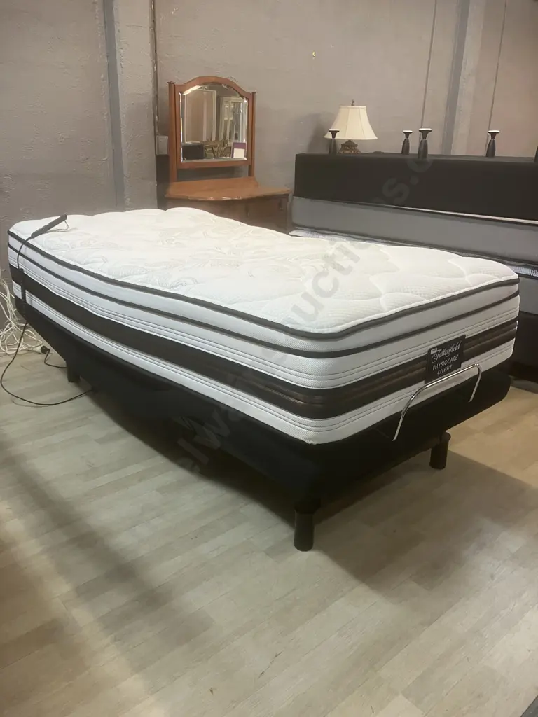 Sleepyhead Powered Adjustable King Single Bed With Remote Control - Tattersfield Physiocare Celeste Mattress Image 1++