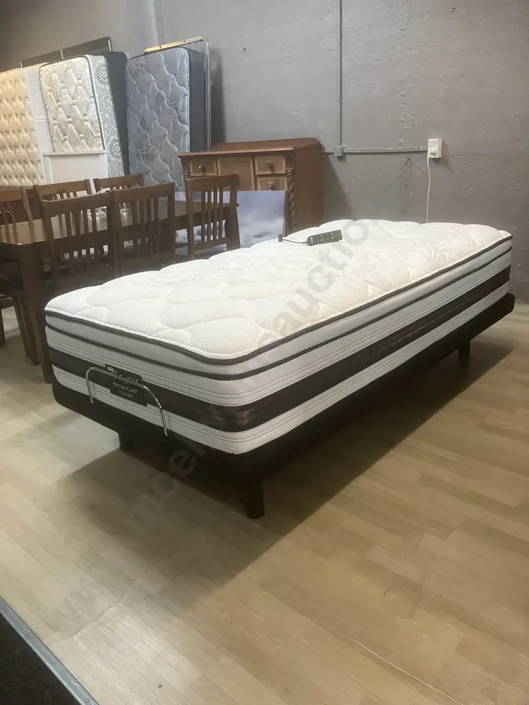 Sleepyhead Powered Adjustable King Single Bed With Remote Control - Tattersfield Physiocare Celeste Mattress Image 1++