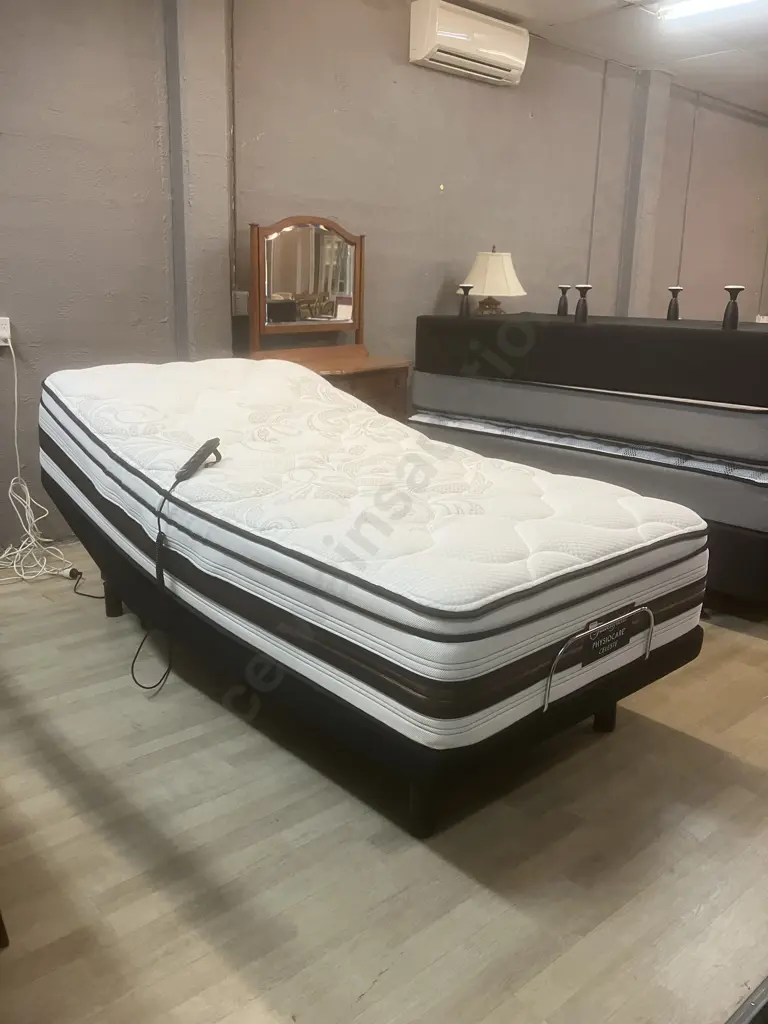 Sleepyhead Powered Adjustable King Single Bed With Remote Control - Tattersfield Physiocare Celeste Mattress Image 1++