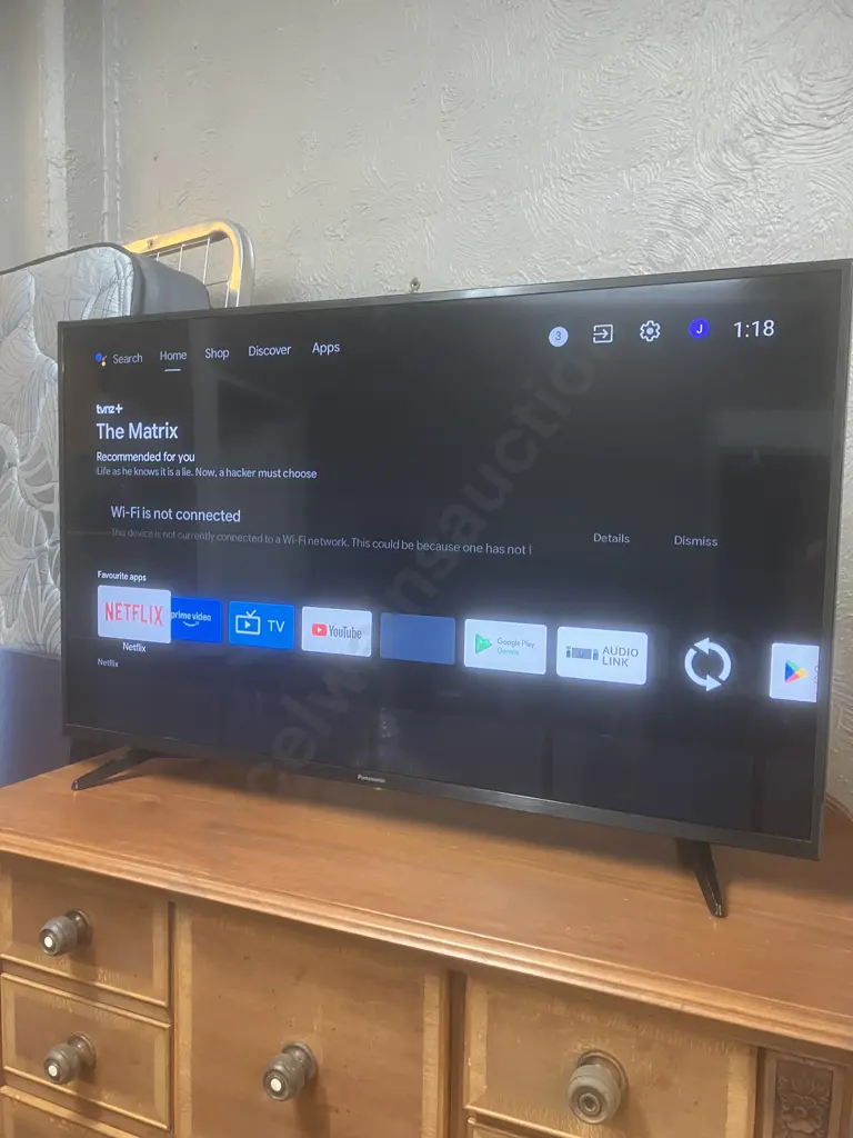 Panasonic TH-43JS610Z 43" Full HD LCD Android TV With Remote Control Image 1++