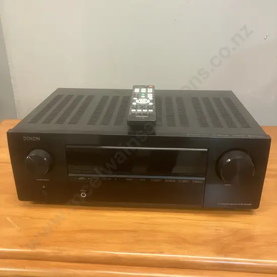 Denon AVR-X250BT AV Receiver With Remote - 5.1 Ch AV Surround Receiver with Bluetooth