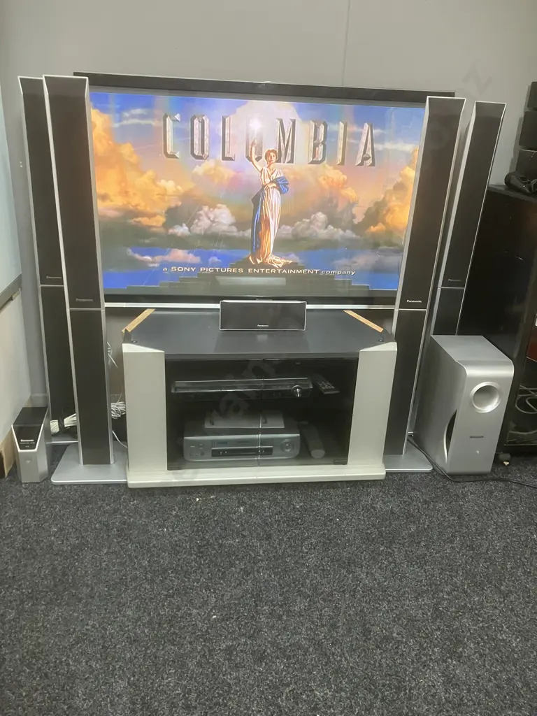 Panasonic Viera TH-P50UT50Z 50" Full HD Plasma Smart TV & Remote Control (No Stand),TV Stand & Assorted Electronics Image 1++