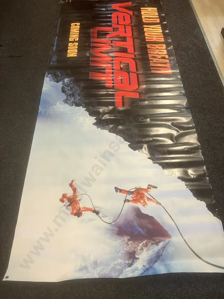 Vertical Limit Movie Poster L302 H122cm. Image 1++