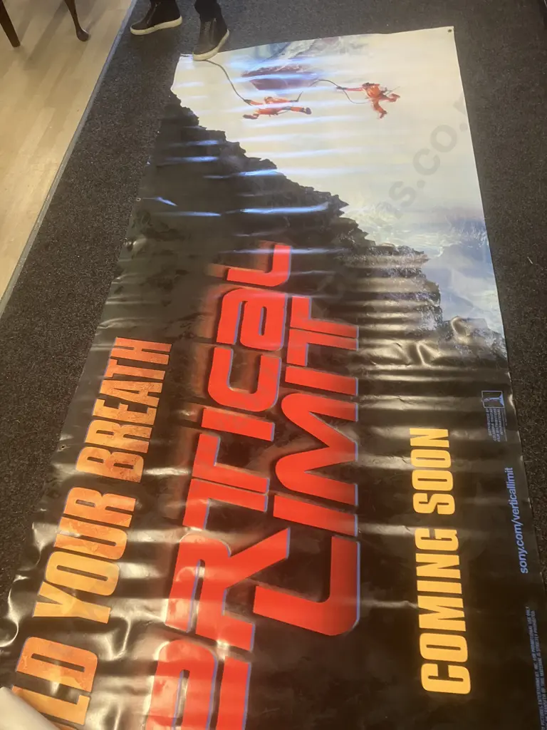 Vertical Limit Movie Poster L302 H122cm. Image 1++