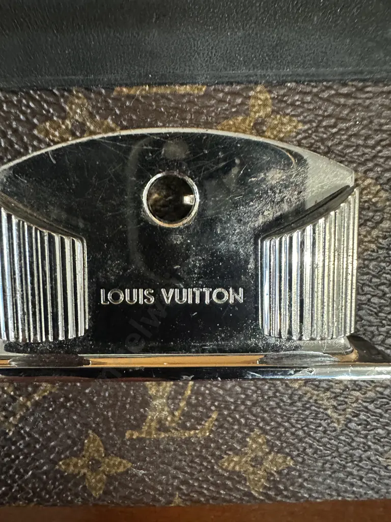Louis Vuitton Paris Italian Made Parisian Petite Malle Bag Image 1++