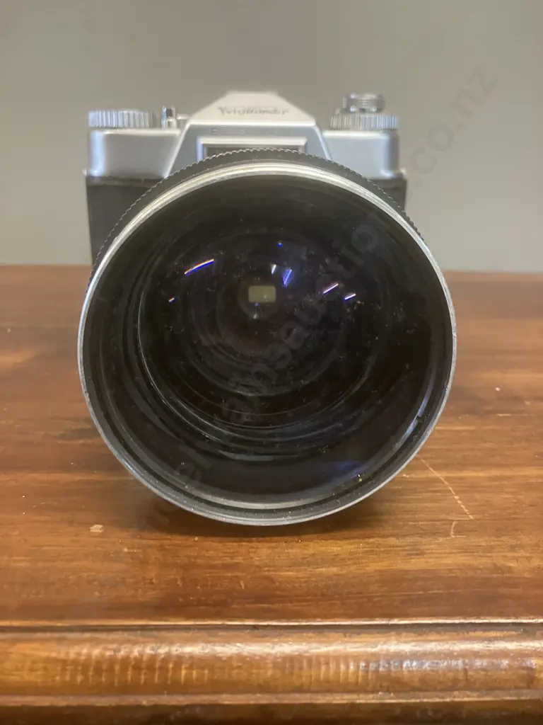 Rare Voigtlander Bessamatic Camera # With a Voigtlander-Zoomar 1:2.8 f=36mm 82mm Lens #4897765 - Made In Germany Image 1++