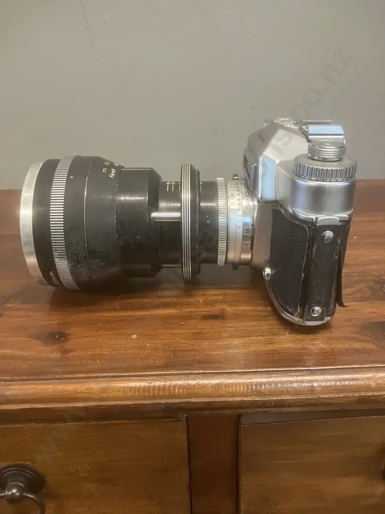 Rare Voigtlander Bessamatic Camera # With a Voigtlander-Zoomar 1:2.8 f=36mm 82mm Lens #4897765 - Made In Germany Image 1++