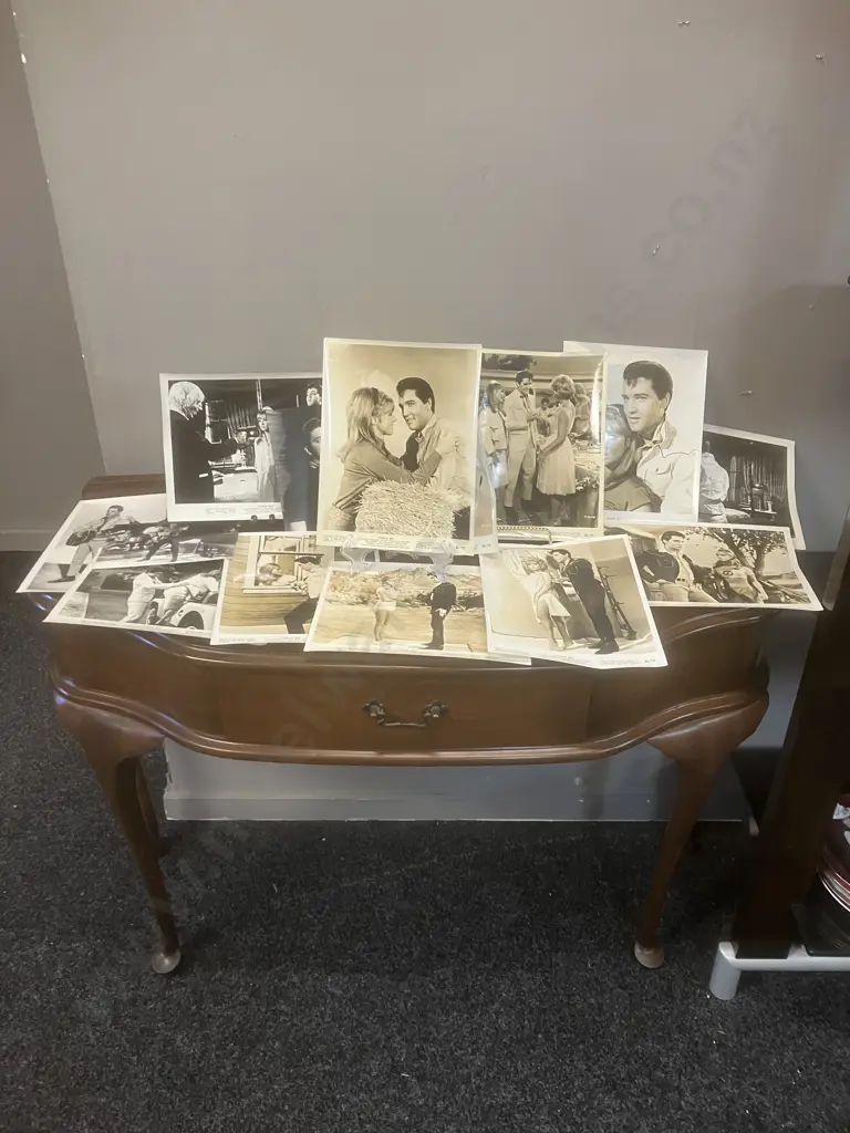 Elvis Presley - Original 8" x 10" Film Stills - "Tickle Me" x 11,"Kissin' Cousins" & Pair of Photo Prints Image 1++