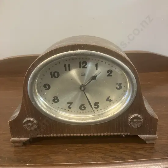 1920s / 1930s German Antique Mantle Clock by Thomas Ernst Haller AG