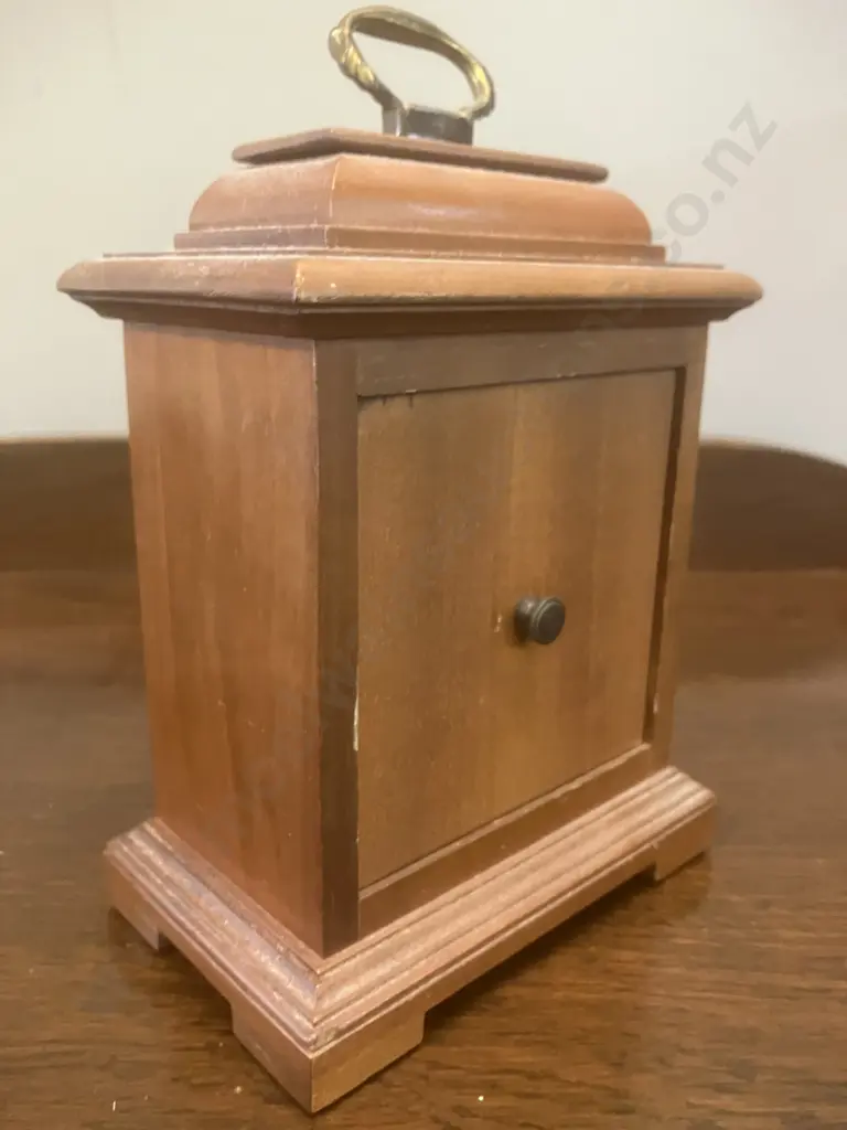 Vintage Haller Quartz & Junghans Quartz Small Mantle Clocks Image 1++