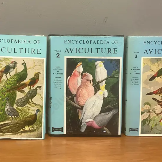 Encyclopaedia of Aviculture in 3 Volumes - A. Rutgers & KA Norris (Eds) Blandford Press 1979-1984.