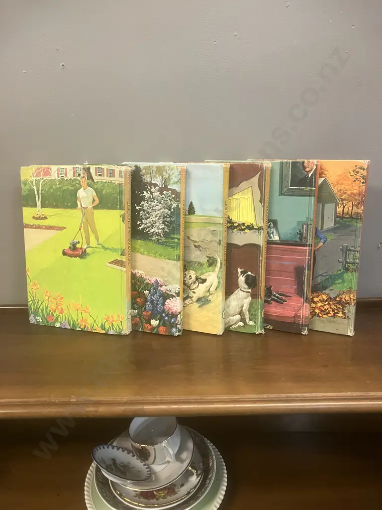 Uncle Arthurs Bedtime Stories Volumes 1-6 Hardcover Illustrated 1964 Image 1++