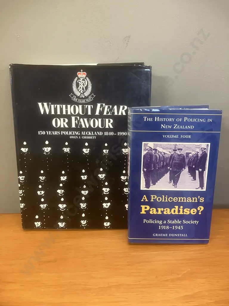 A Policeman's Paradise 1918-1945 by Graeme Dunstall Volume Four First Edition Hardback Image 1++