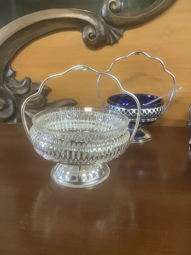 Vintage Sugar Bowls & Cutlery Image 1++