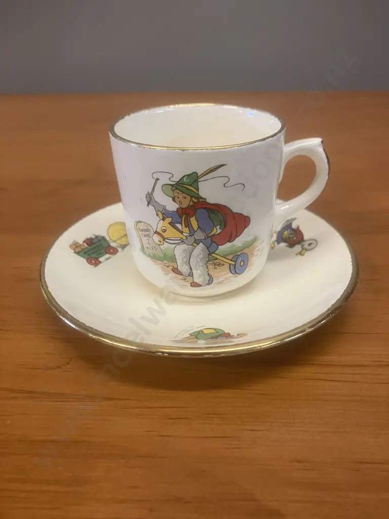 Vintage Items In Case, Crown Lynn Nursery Rhymes C&S, Puzzles, Pop-Up Books Etc Image 1++