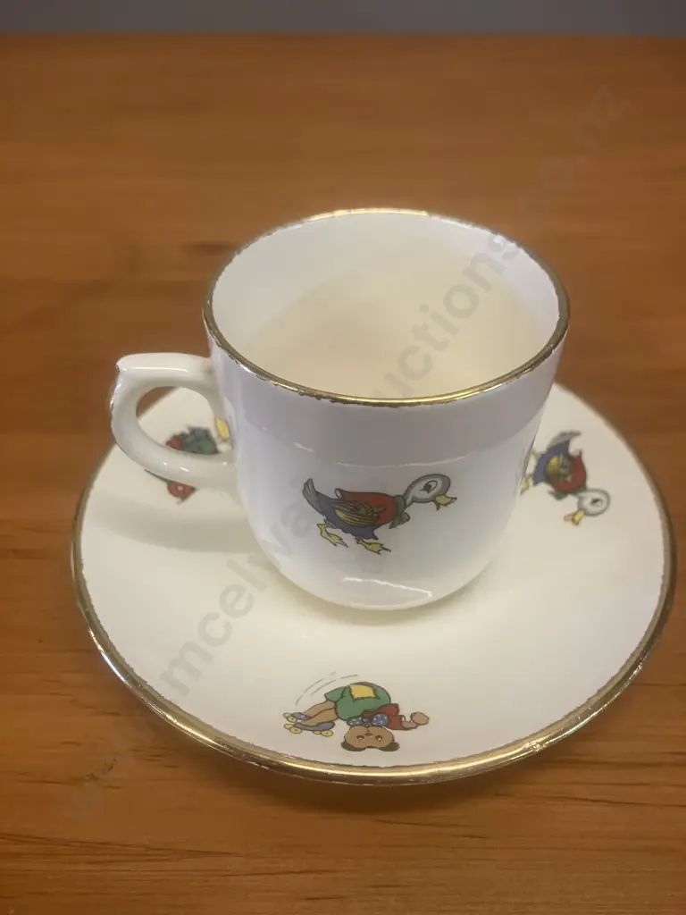 Vintage Items In Case, Crown Lynn Nursery Rhymes C&S, Puzzles, Pop-Up Books Etc Image 1++