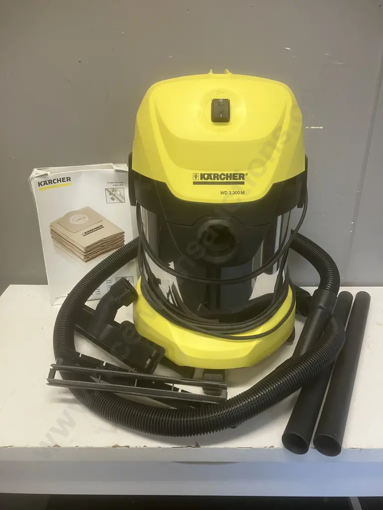 Karcher Vacuum Cleaner WD3.300M With Manual & Bags Image 1++